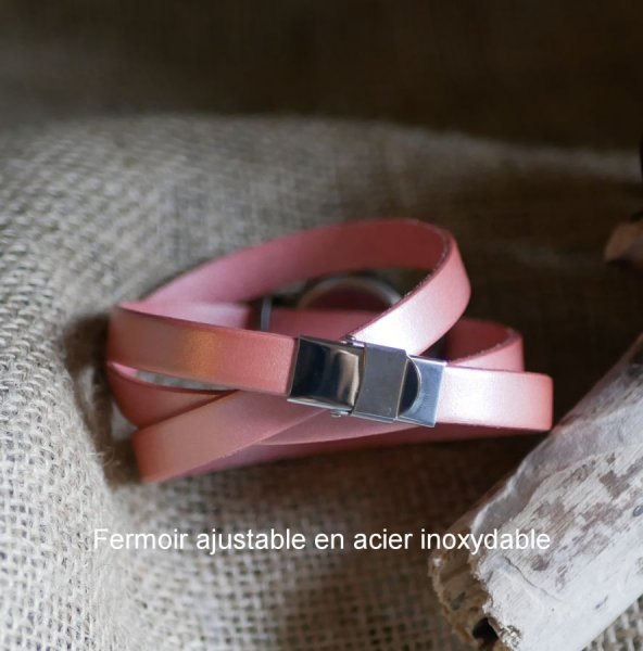 Tilpasbart multi-turn ur med s&oslash;lvfarvet urskive 