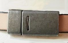 S-magnetisk spænde Antik sølv (+ 3.00 €)