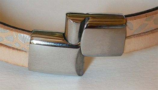 Stål, med forlængelse (+ 1.80 €)